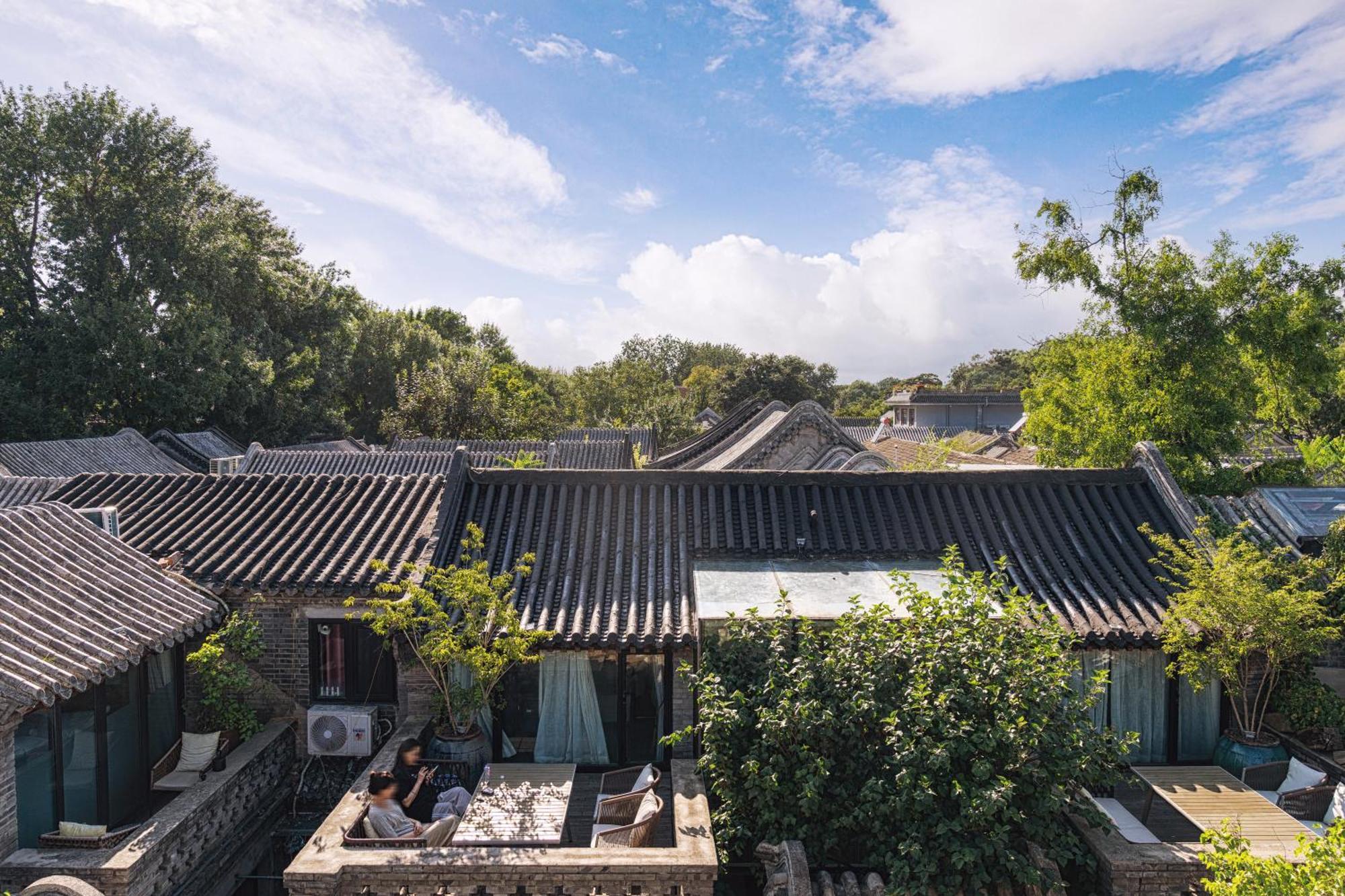 Beijing Le Zai Nan Luo Gu Xiang Wang Fu Jing Forbidden City Courtyard Hotel&Free Laundry Service&Free Coffee &Paid Dumpling Experience Service Pequim Exterior foto