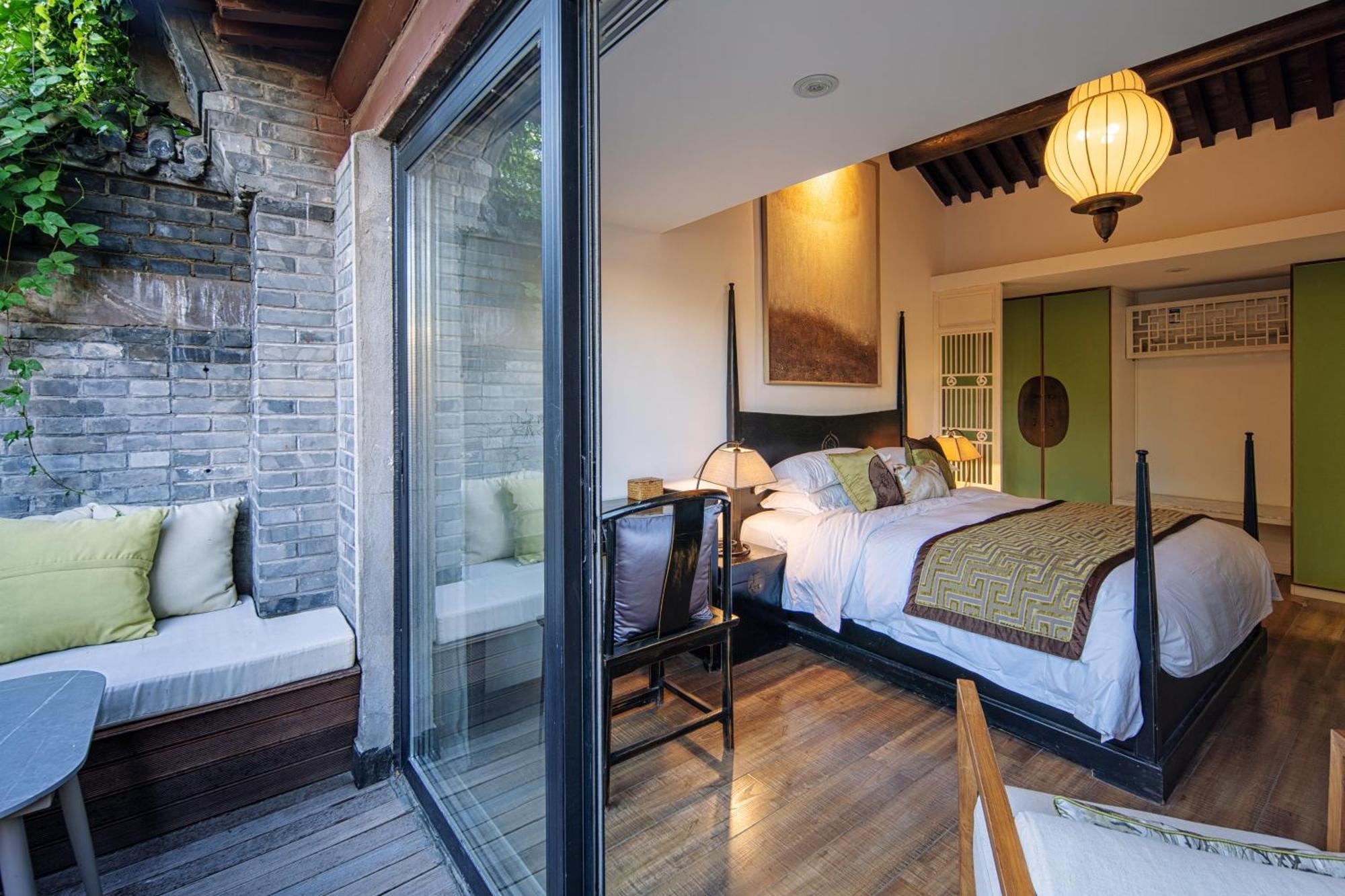 Beijing Le Zai Nan Luo Gu Xiang Wang Fu Jing Forbidden City Courtyard Hotel&Free Laundry Service&Free Coffee &Paid Dumpling Experience Service Pequim Exterior foto