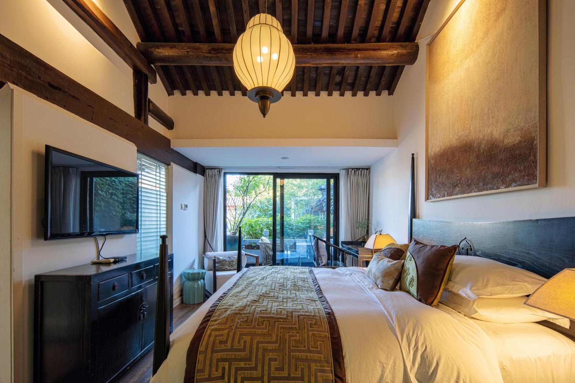 Beijing Le Zai Nan Luo Gu Xiang Wang Fu Jing Forbidden City Courtyard Hotel&Free Laundry Service&Free Coffee &Paid Dumpling Experience Service Pequim Exterior foto