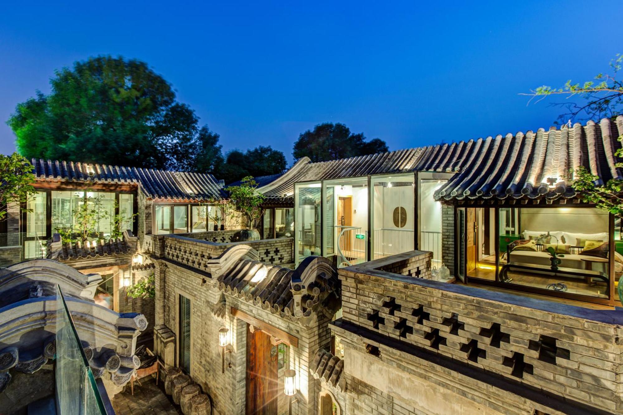 Beijing Le Zai Nan Luo Gu Xiang Wang Fu Jing Forbidden City Courtyard Hotel&Free Laundry Service&Free Coffee &Paid Dumpling Experience Service Pequim Exterior foto