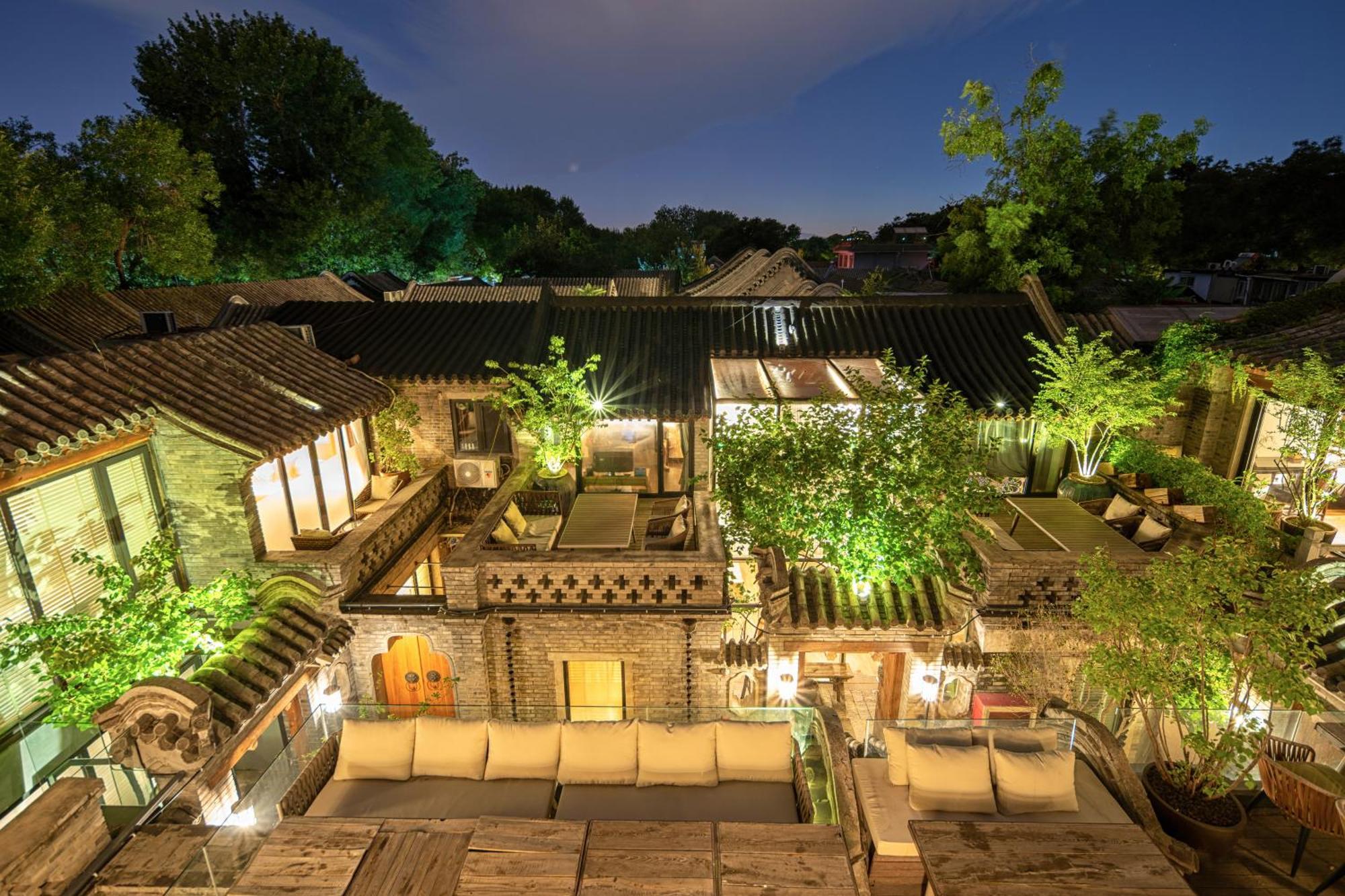Beijing Le Zai Nan Luo Gu Xiang Wang Fu Jing Forbidden City Courtyard Hotel&Free Laundry Service&Free Coffee &Paid Dumpling Experience Service Pequim Exterior foto
